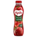 Йогурт питьевой Чудо Клубника-земляника, 1,9%, 680 г Йогурт питьевой Чудо Клубника-земляника, 1,9%, 680 г