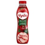 Йогурт питьевой Чудо Ягодное мороженое, 1,9%, 680 г Йогурт питьевой Чудо Ягодное мороженое, 1,9%, 680 г