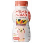 Йогурт питьевой Мама Лама с клубникой и бананом 2,5%, 200 г
