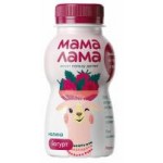 Йогурт питьевой Мама Лама с малиной 2,5%, 200 г