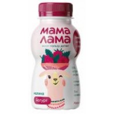 Йогурт питьевой Мама Лама с малиной 2,5%, 200 г в магазинах Дикси