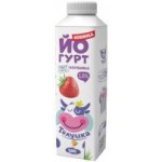 Йогурт питьевой Тёлушка Клубника, 1%, 500 г Йогурт питьевой Тёлушка Клубника, 1%, 500 г