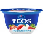 Йогурт Савушкин Греческий с клубникой 2%, 140 г Йогурт Савушкин Греческий с клубникой 2%, 140 г