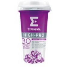 Кисломолочный напиток Exponenta со вкусом черника-земляника 0% БЗМЖ, 250 г в магазинах Дикси