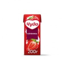 Коктейль молочный Чудо Клубника, 2%, 200 мл в магазинах Дикси