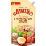 Майонез Махеевъ С перепелиным яйцом 67% Премиум, 400 мл Майонез Махеевъ С перепелиным яйцом 67% Премиум, 400 мл