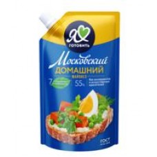 Майонез Московский Провансаль Домашний 55%, 600 мл в магазинах Дикси