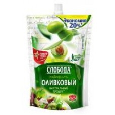 Майонез Слобода Оливковый 67%, 800 мл в магазинах Дикси
