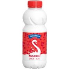Молоко Лебедянь, пастеризованное, 3,2%, 450 г в магазинах Дикси