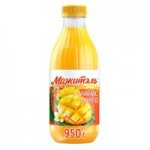 Напиток сывороточный с соком Мажитэль J7 Ананас-Манго 0,03%, 950 г