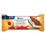 Пирожное бисквитное Kinder Молочный ломтик с персиком, 28 г