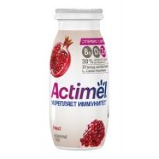 Продукт кисломолочный Actimel Гранат, 1,5%, 95 г в магазинах Дикси