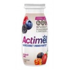 Продукт кисломолочный Actimel Ягодный микс, 1,5%, 95 г в магазинах Дикси