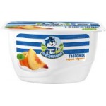Продукт творожный Простоквашино Персик и абрикос, 3,6%, 130 г