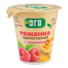 Ряженка термостатная Эго Малина, 2,9%, 300 г в магазинах Дикси