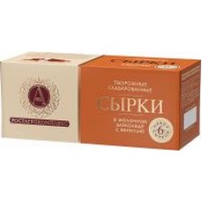 Сырки творожные Б.Ю. Александров/А. РостАгроКомплекс Ванильные в молочном шоколаде, 15%, 150 г в магазинах Дикси