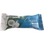Сырок творожный Сыркофф глазированный кокосовый 23%, 40 г