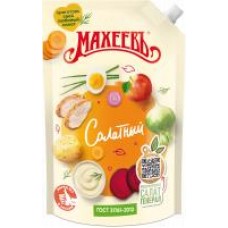 Соус майонезный Махеевъ Салатный, 40%, 630 г/645 мл в магазинах Дикси