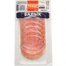 Балык Ремит Дарницкий, сырокопченый, нарезка, 100 г в магазинах Дикси Балык Ремит Дарницкий, сырокопченый, нарезка, 100 г в магазинах Дикси