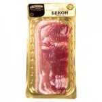 Бекон Егорьевская По-Егорьевски свиной сырокопчёный, нарезка, 100 г Бекон Егорьевская По-Егорьевски свиной сырокопчёный, нарезка, 100 г