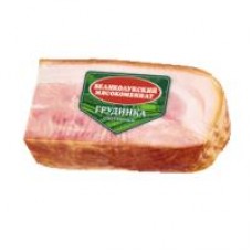 Грудинка Великолукский МК охотничья варено-копченая, 300 г в магазинах Дикси