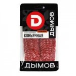Колбаса Коньячная сырокопченая нарезка, 90 г