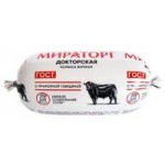 Колбаса Мираторг Докторская, вареная, ГОСТ, 400 г