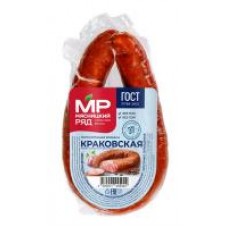 Колбаса Мясницкий ряд Краковская полукопченая ГОСТ, 300 г в магазинах Дикси