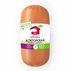 Колбаса Мясной дом Бородина Докторская вареная, 500 г в магазинах Дикси