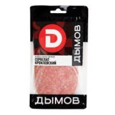 КОЛБАСА СЕРВЕЛАТ КРЕМЛЕВСКИЙ В/К НАР.110Г ДЫМОВ в магазинах Дикси