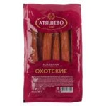 Колбаски Атяшево Охотские, полукопченые, 400 г