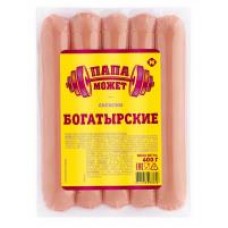 Сосиски ОМПК Богатырские, 400 г в магазинах Дикси