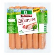 Сосиски Велком Докторские, 440 г в магазинах Дикси