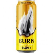 Энергетический напиток Burn Gold Rush, 0,449 л в магазинах Дикси