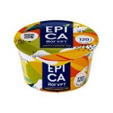 Йогурт Epica с манго и семенами чиа 5%, 130 г в магазинах Дикси