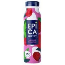 Йогурт питьевой Epica Малина-базилик, 2,5%, 260 г в магазинах Дикси