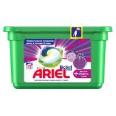 Капсулы для стирки Ariel Color Для экстра защиты, 12х25,2 г/12х28,8 г в магазинах Дикси