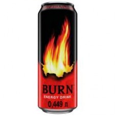 Энергетический напиток Burn Original, 0,5 л/0,449 л в магазинах Дикси