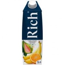 Нектар Rich Тропические фрукты, 1 л в магазинах Дикси