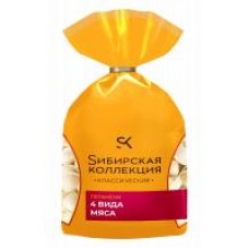 Пельмени Сибирская Коллекция 4 вида мяса, 700 г в магазинах Дикси