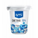Сметана Хуторок 15%, 300 г