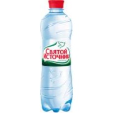 Вода Святой Источник питьевая газированная, 0,5 л в магазинах Дикси