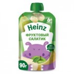 Фруктовое пюре Heinz Фруктовый салатик, с 6 месяцев, 90 г