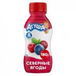 Йогурт питьевой Агуша Иммунити Северные ягоды, 2,7%, 180 г Йогурт питьевой Агуша Иммунити Северные ягоды, 2,7%, 180 г