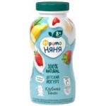 Йогурт питьевой ФрутоНяня Клубника-банан детский 2,5%, 200 мл Йогурт питьевой ФрутоНяня Клубника-банан детский 2,5%, 200 мл