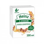 Кашка Heinz 5 злаков молочная, 200 г Кашка Heinz 5 злаков молочная, 200 г