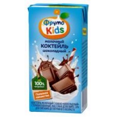 Коктейль молочный ФрутоKids Какао, 2,8%, 200 мл в магазинах Дикси