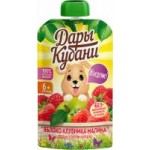 Пюре Дары Кубани Яблоко, клубника, малина, 90 г
