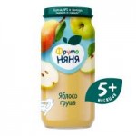 Пюре ФрутоНяня Груша-яблоко, с 5 месяцев, 250 г
