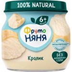 Пюре ФрутоНяня Кролик, 80 г